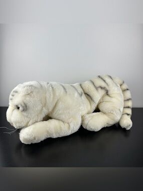 Rainforest Cafe White Tiger 14" Plush Stuffed Animal
